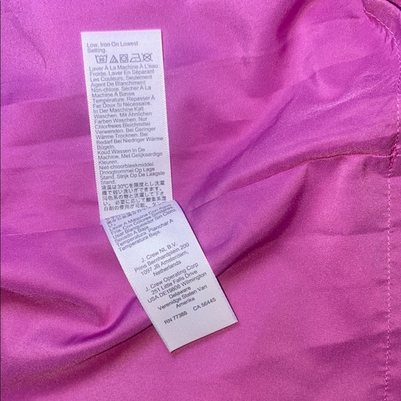 J. Crew Vibrant Pink Ruffle Sleeve Mini Dress - Picture 13 of 13